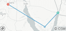  5 dagen Rondreis door Sint –Katelijne&amp;Caïro - 3 bestemmingen 