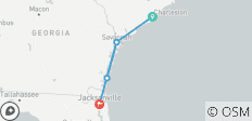  Süd-Charme mit Charleston, Savannah &amp; Jekyll Island (Charleston, SC bis Jekyll Island, GA) (Standard) - 6 Destinationen 