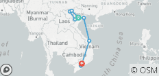  Vietnam abseits der ausgetretenen Pfade Privatreise - 14 Tage - 10 Destinationen 