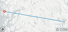  Norway in a Nutshell (Oslo to Bergen via Flam) - 2 destinations 