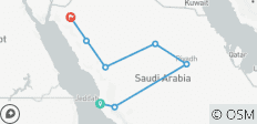  Träume von Saudi-Arabien - 7 Destinationen 