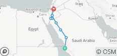  Charmes van Arabië, Petra en Wadi Rum - 12 bestemmingen 