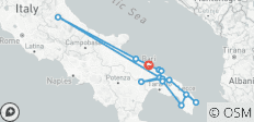  Das Beste aus der Region Apulien - 9 Tage (Kleine Gruppe) - 14 Destinationen 