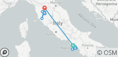  Amalfi et Toscane -7 jours/6 nuits - 15 destinations 