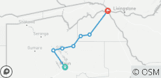  Circuit sur mesure au Botswana avec safari en camping mobile, départ quotidien - 7 destinations 