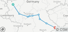  Rhine &amp; Danube Symphony (Cologne - Passau) - 9 destinations 