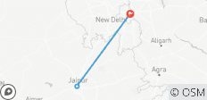  Circuito de 2 días a Delhi y Jaipur desde Delhi - 3 destinos 