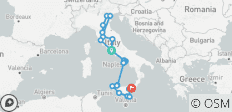  Best Journey of Italy - 17 Days - 25 destinations 
