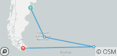  Animal Paradises Falkland and South Georgia - 4 destinations 