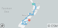  Rangi – Fahrradtour durch Neuseeland - 19 Destinationen 