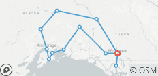  Höhepunkte des Yukon und Alaskas (ab/an Whitehorse) - 13 Destinationen 