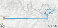  Drei-Pässe-Runde im Everest-Gebiet - 13 Destinationen 