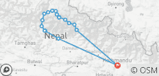  Große Annapurna-Runde - 18 Destinationen 