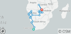  From the Cape to the Zambezi - 22 destinations 