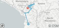  Peaks of Balkan - Mountain Hiking at its Best with Ascent of Trekufiri (2366 m) - 11 destinations 