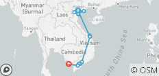  Zwischen Halong-Bucht und Mekong-Delta - 14 Destinationen 