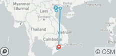  Ein Blick auf Vietnam in 7 Tagen - 9 Destinationen 