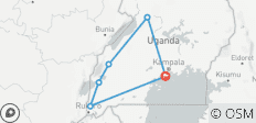  Uganda Gorilla Rundreise inkl. Flüge - 6 Destinationen 