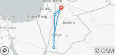  Rondreis Jordanië incl. vluchten - 6 bestemmingen 