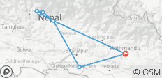  15 days Nepal Himalaya Round Trip incl. Flights - 9 destinations 