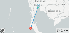  Thailand Golden Route 10 days - 4 destinations 