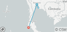 Thailand avontuur 10 dagen - 4 bestemmingen 