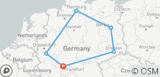  Deutschland Zugfahrt - 6 Destinationen 