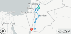 Highlights Jordan in Focus - 12 destinations 