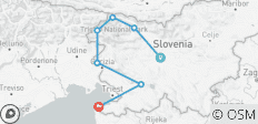  Cycle Slovenia - 7 destinations 