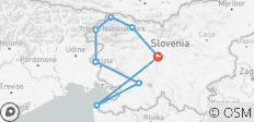  Cycle Slovenia - 8 destinations 