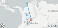  Circuit Viva Colombia 9 jours - 7 destinations 
