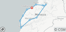  Reichsstädte und marokkanischer Atlantik - 12 Destinationen 