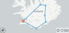  Circuit sur mesure de 10 jours en Islande, voyage privé - 7 destinations 