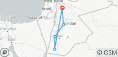  Jordanië 360° - 5 bestemmingen 