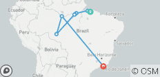  Brazilian Amazon by Boat (New) - 8 destinations 