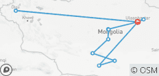  Mongolië: Steppen, woestijnen en nomaden - Eagle Festival - 12 bestemmingen 