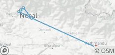 ANNAPURNA TREKKING IN NEPAL 11DAYS: ULLERI, Poon Hill, MBC, ABC, SINUWA - 7 destinations 