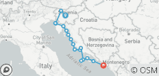  Juwelen van Slovenië met Croatian Island Discovery (2024) - 17 bestemmingen 