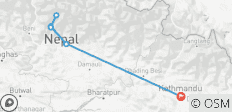  Trek du Sanctuaire des Annapurnas 7 jours - 7 destinations 