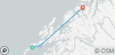  Norwegen: auf der Jagd nach den Nordlichtern Privatreise - 3 Destinationen 