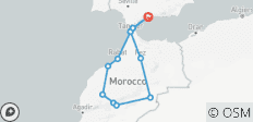  8-Day Tour Morocco, The Great Desert - 13 destinations 