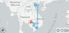  Exotic Vietnam &amp; Cambodia 11 Day - Package Tour in South East Asia - 12 destinations 