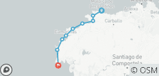  Der Leuchtturmweg - Malpica nach Fisterra (10 Tage) - 9 Destinationen 