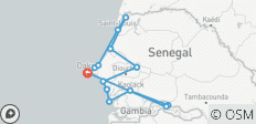  Senegal y Gambia: Una odisea cultural y faunística - 15 destinos 