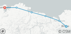  Nördlicher Jakobsweg von Bilbao nach Santander (7 Tage) - 6 Destinationen 