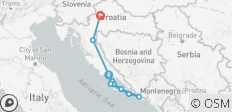  K228S Schönes Kroatien von Split nach Plitvice und Zagreb - 10 Destinationen 