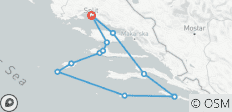  Mitos y leyendas de la isla - Split - Split - lujoso superior - 11 destinos 