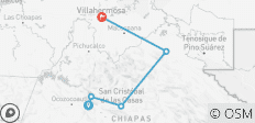  Chiapas: Südliches Mexiko - 5 Destinationen 