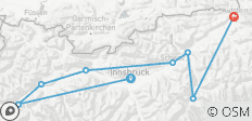  InnRadweg Tirol - À la carte (4 Tage) - 8 Destinationen 