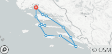  Bike Cruise Dalmatia South Premium - 13 destinations 